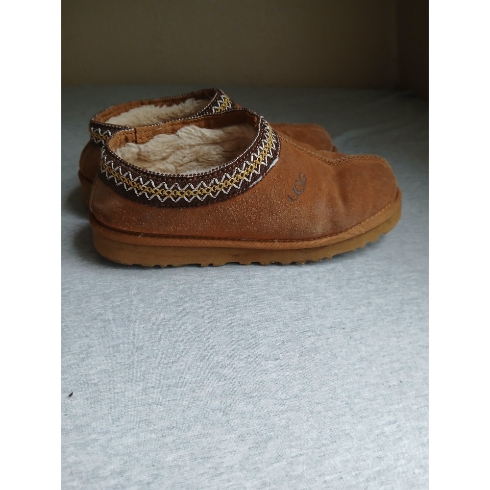 Ugg Slippers Womens 7 Tasman Sheepskin Lined Moccasin Cozy Slip On Western